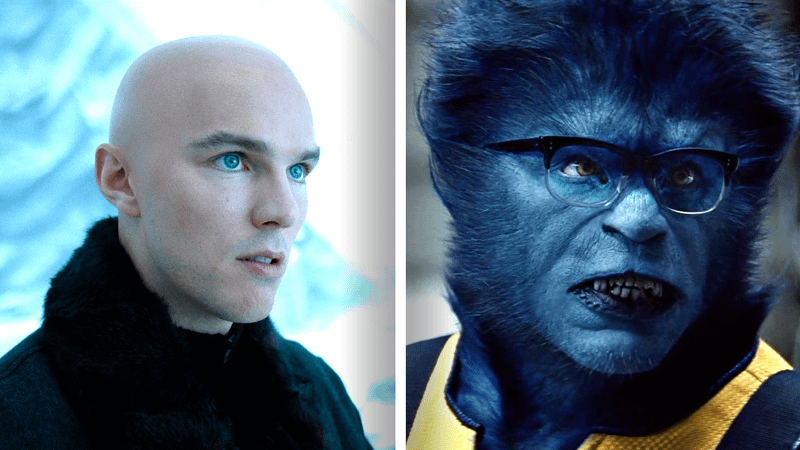 Nicholas Hoult as Lex Luthor in Superman, Nicholas Hoult as Beast in X-Men: First Class
