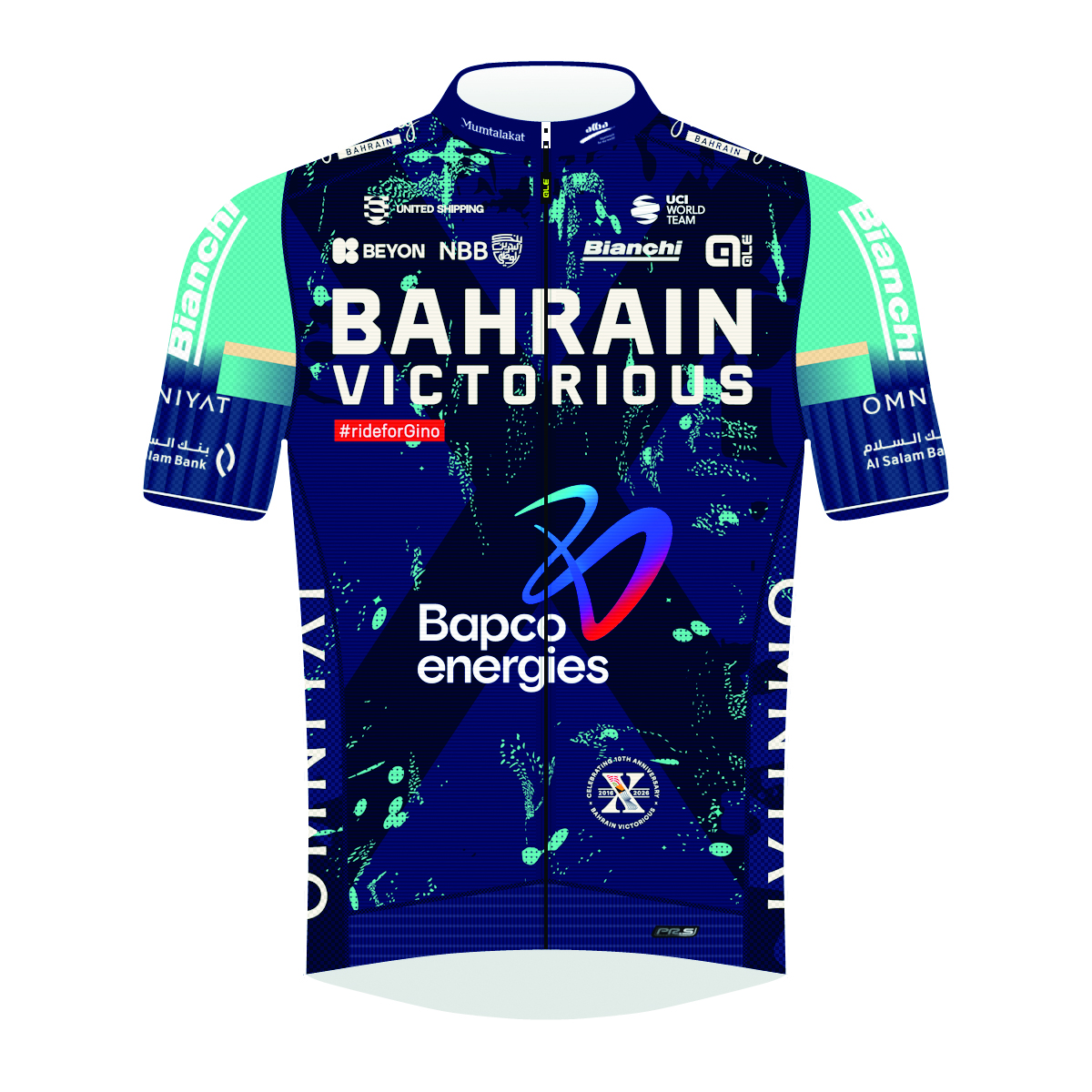 Bahrain Victorious jersey
