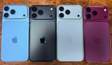 iPhone 18 Pro dummy units