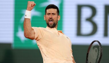 Novak Djokovic battles to 'really important' four-set victory over French Open home hope Valentin Royer