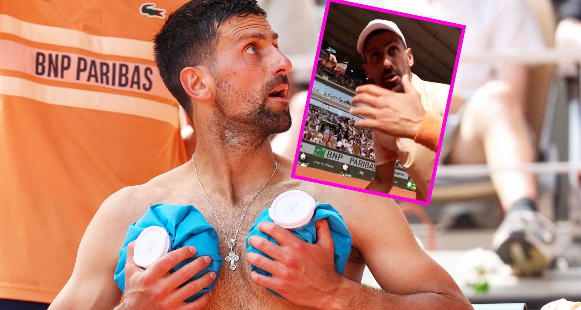 'For God's sake!' - Novak Djokovic fumes at French Open camera operator who gets removed after tense incident during Joao Fonseca match
