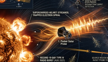 Record-breaking solar radio burst lasted 19 days. NASA and ESA probes reveal what happened