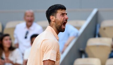 Novak Djokovic stars in best shots from Day 4 at French Open after beating Valentin Royer to reach third round - TNT Sports