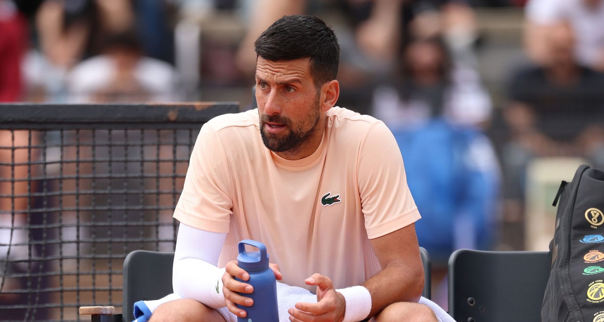Novak Djokovic suffers opening round defeat to qualifier Dino Prizmic at Italian Open, says he can 'go far in rankings'