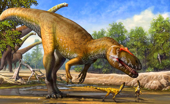 Torvosaurus gurneyi. Image credit: © Sergey Krasovskiy.