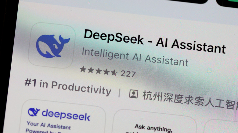 DeepSeek on the App Store