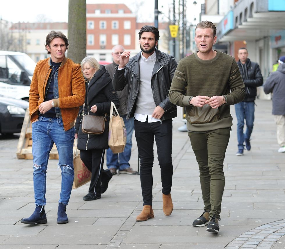 Jake Hall (left)