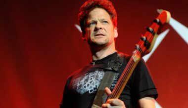 Former Metallica bassist Jason Newsted reveals throat cancer battle