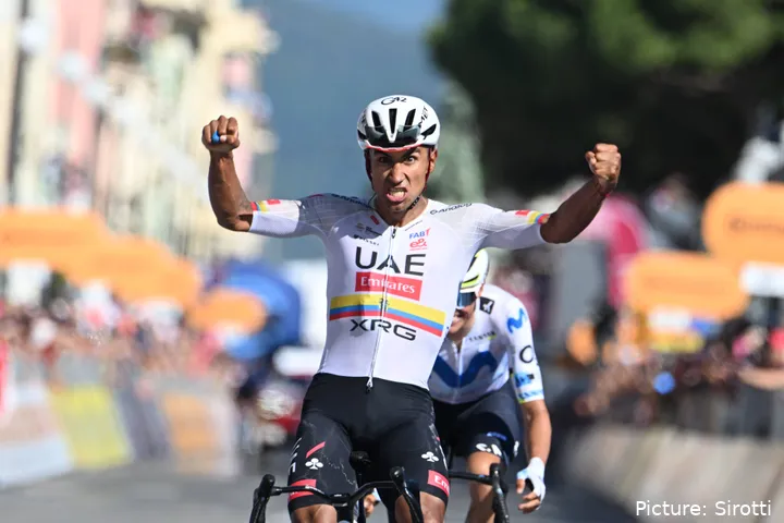 Jhonatan Narvaez at the 2026 Giro d'Italia