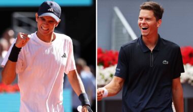 Rafael Jodar and Alexander Blockx are making their debuts in Rome.