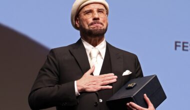 John Travolta Gets Cannes Award as 'Grease' Icon Gets Honorary Palme d'Or