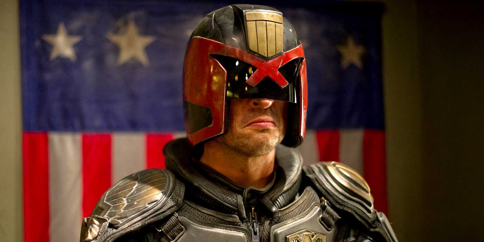 Karl Urban in 'Dredd'