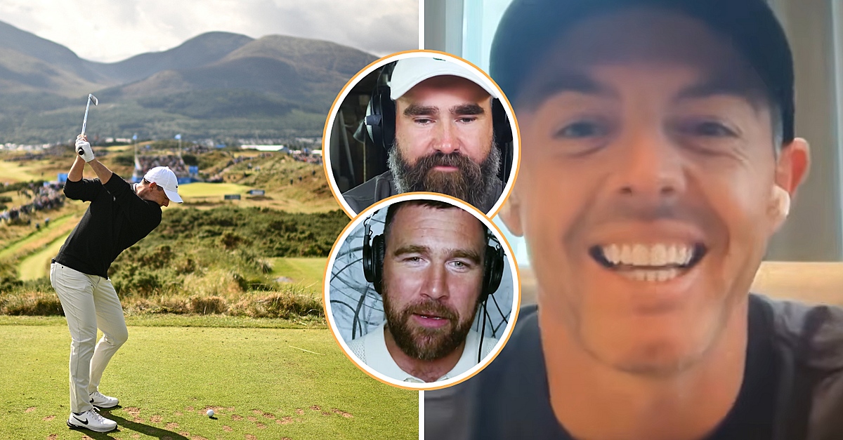 Kelce Brothers Loved Rory McIlroy's 'Mount Rushmore' Of Golf Courses