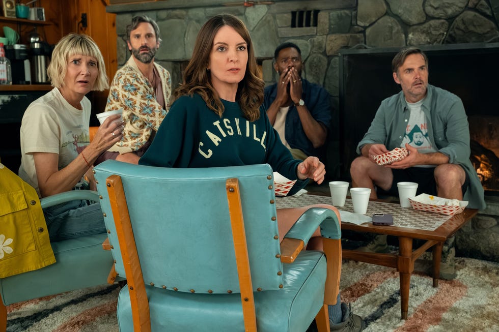 Kerri Kenney-Silver, Marco Calvani, Tina Fey, Colman Domingo, Will Forte, Four Seasons kerri kenney silver, marco calvani, tina fey, colman domingo, will forte in four seasons season 2