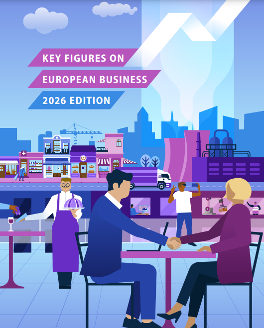 Key figures on business - 2026 edition - cover of the publication. Click to visit the publication landing page.