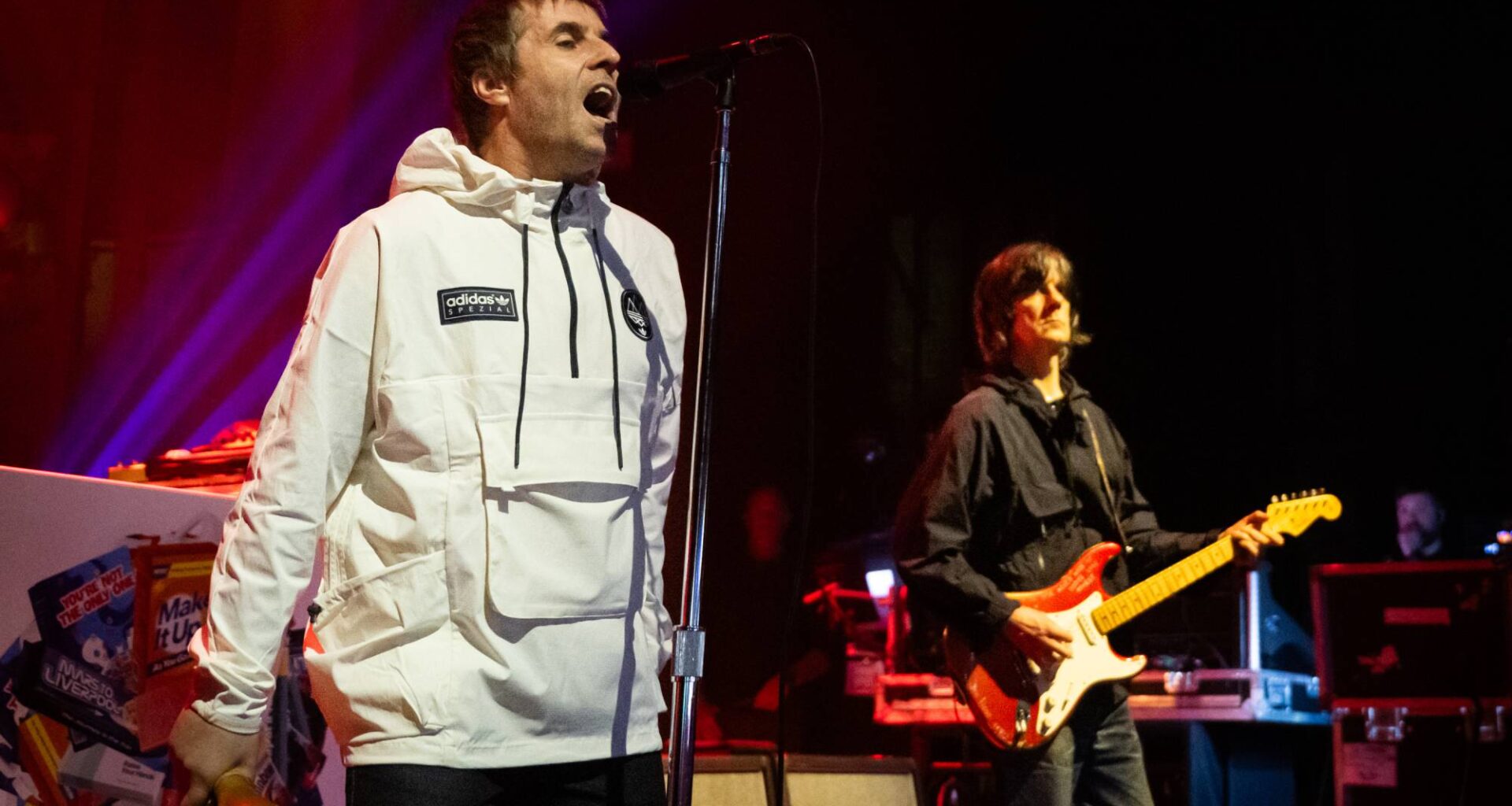 Liam Gallagher speaks out after he and John Squire were both spotted leaving Abbey Road Studios