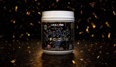 Like A Pro previews Pump + Focus V5 pre workout celebration