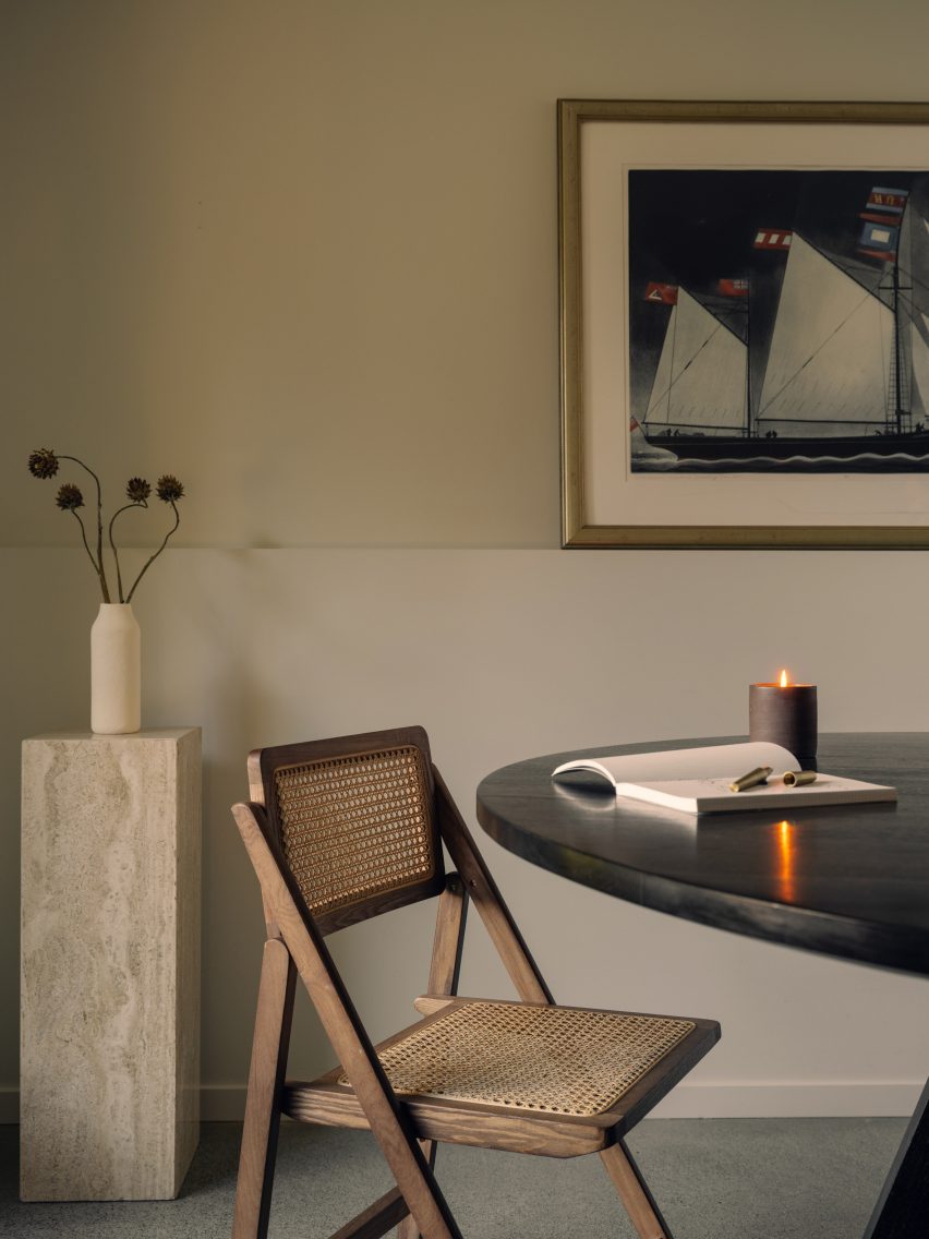 Little Giant Office Interior cabin on Vancouver Island
