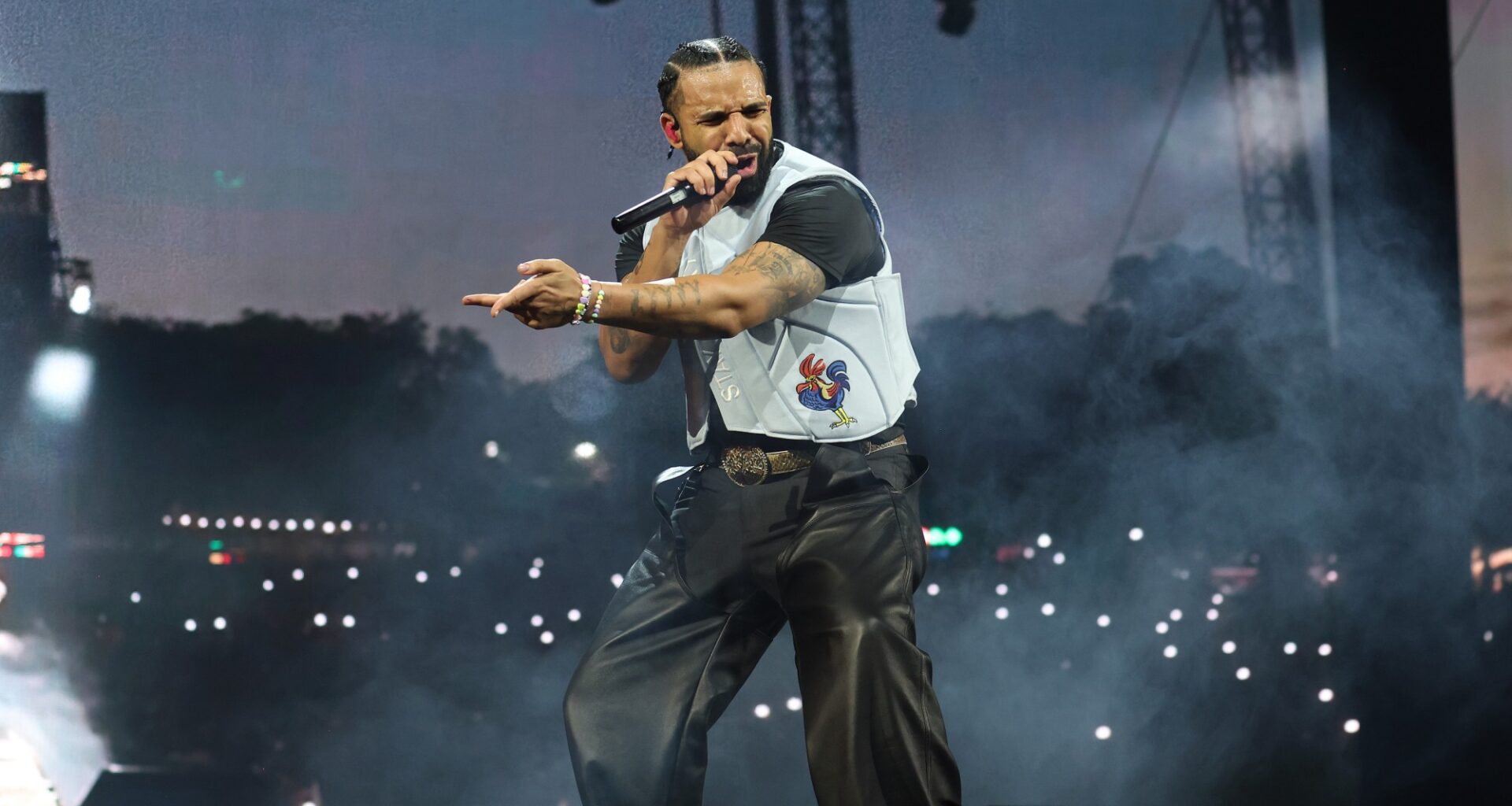 White House draws backlash after sharing edited version of Drake's 'Iceman' album cover with MAGA chain