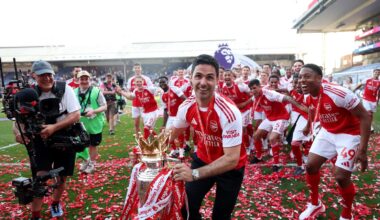 Arteta on "beautiful" trophy lift moment | Interview | News