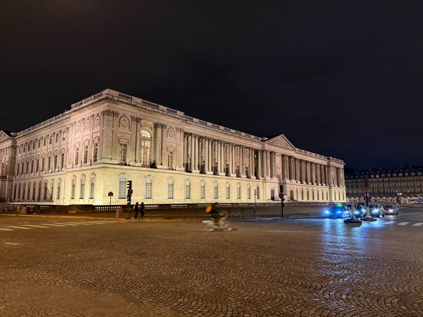 Musee du Louvre east facade