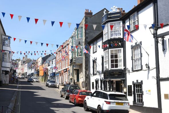 Lyme Regis town centre Lyme Regis town centre