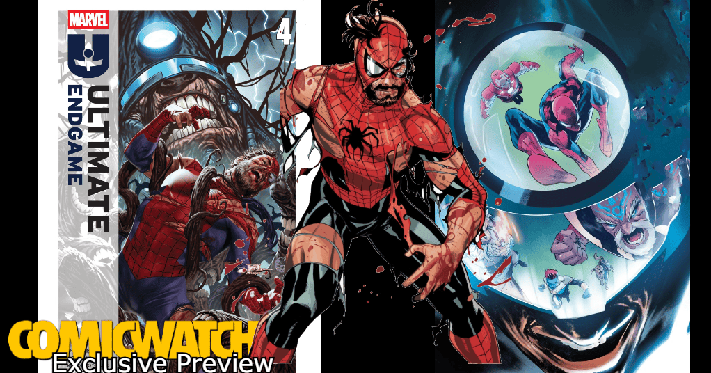 Comic Watch Exclusive: Time Is Ticking For The Ultimate Universe As Spider-Man Meets His Maker in Ultimate Endgame #4