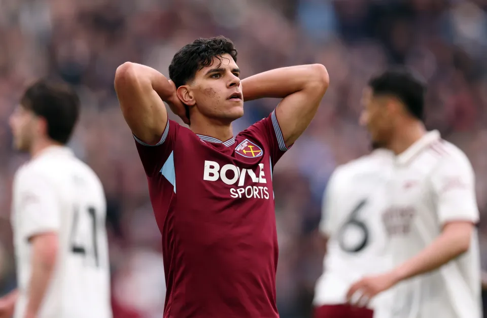 Mateus Fernandes of West Ham
