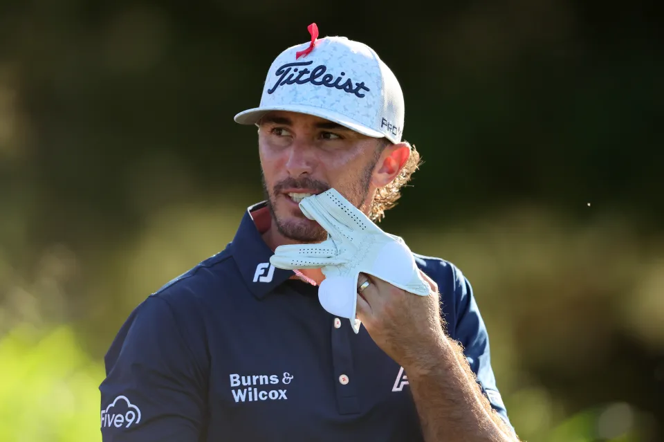 Max Homa during a PGA Tour event