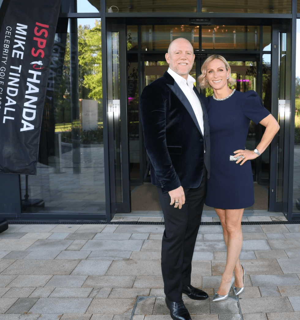 Mike and \u200bZara Tindall