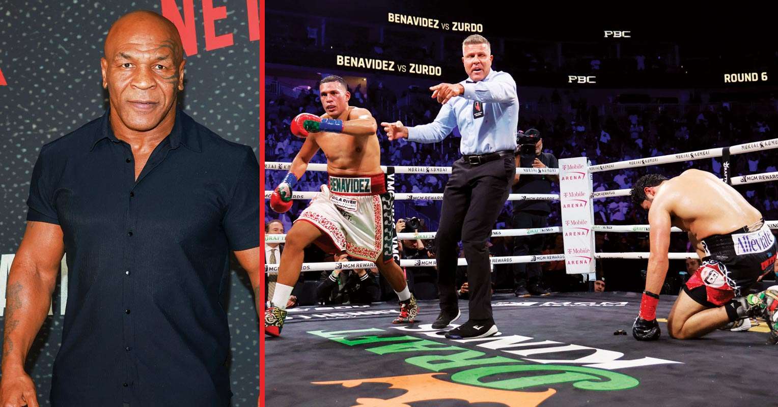 Mike Tyson sums up David Benavidez’s KO performance against ‘Zurdo’ Ramirez