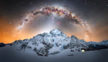 a stunning photo of the vibrant milky way in a star studded sky
