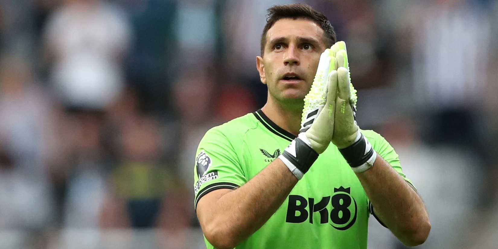 Aston Villa goalkeeper Emi Martinez apologises after 5-1 defeat v Newcastle