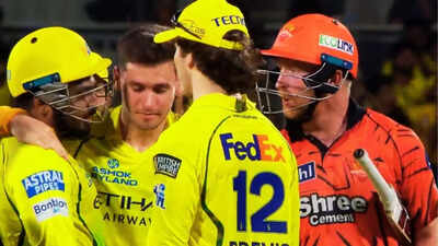 CSK vs SRH: Tempers flare as Sanju Samson and Heinrich Klaasen clash after stumping dismissal - Watch