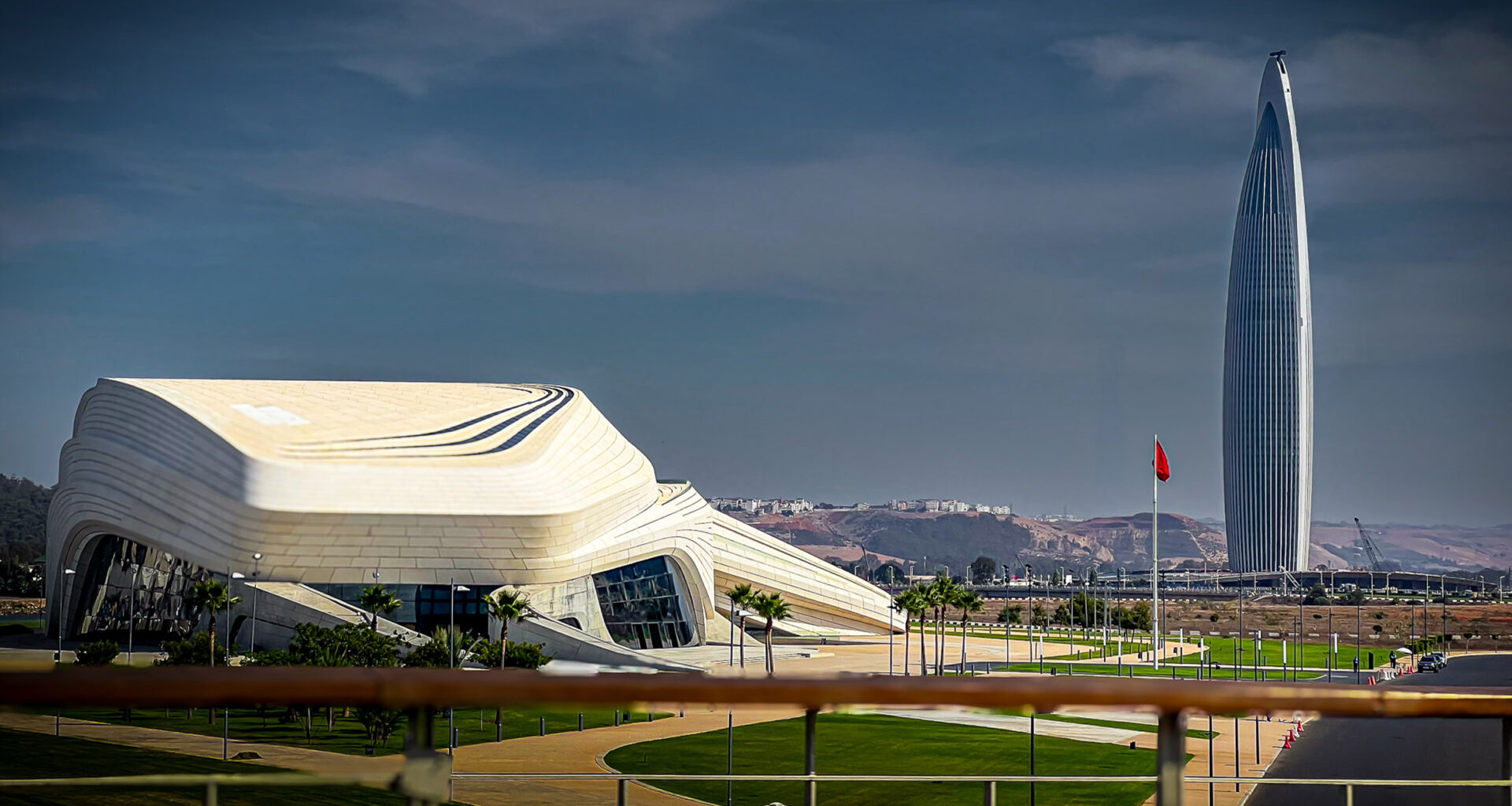 Tallest building in Morocco by Rafael de La‑Hoz and Hakim Benjelloun