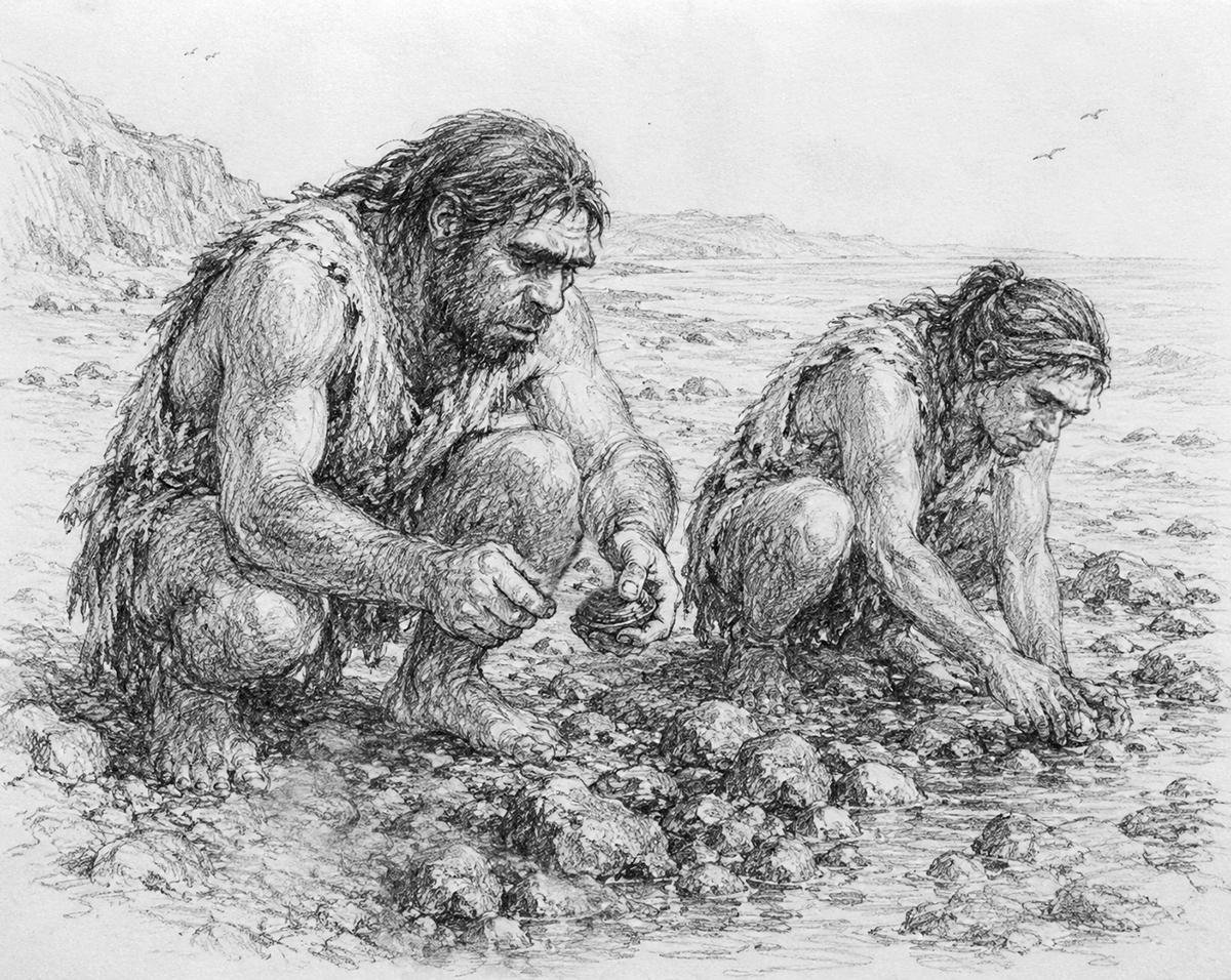 Neanderthals gathered shellfish like modern humans 115,000 years ago, study finds