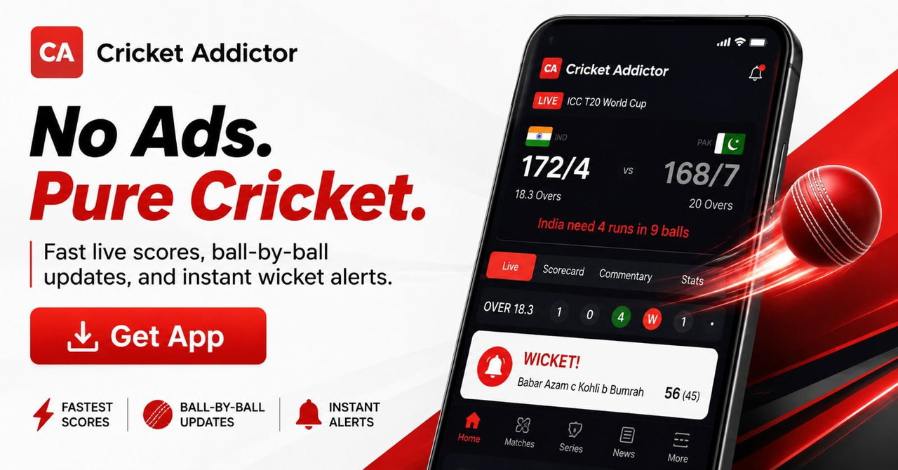Cricket Addictor — fastest live scores on Google Play