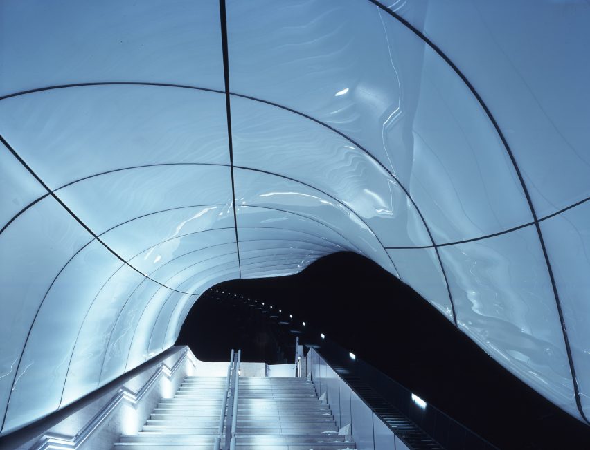Nordpark Railway Stations by Zaha Hadid
