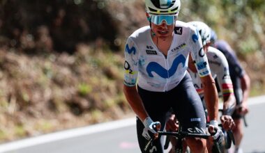 2026 Giro d'Italia: Enric Mas during a break