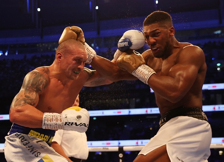 Oleksandr Usyk-Anthony Joshua III not out of the question, says Eddie Hearn