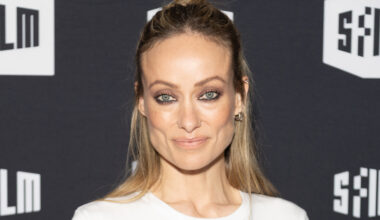 Olivia Wilde Reacts to Viral Red Carpet Photo, Jokes About Her Appearance - Just Jared - Celebrity News and Gossip