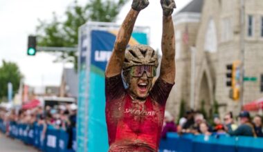 Sofia Gomez Villafa&ntilde;e after winning Unbound 200