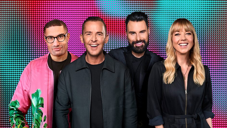 Richie Anderson, Scott Mills, Rylan Clark and Sara Cox previously commentated Eurovision together