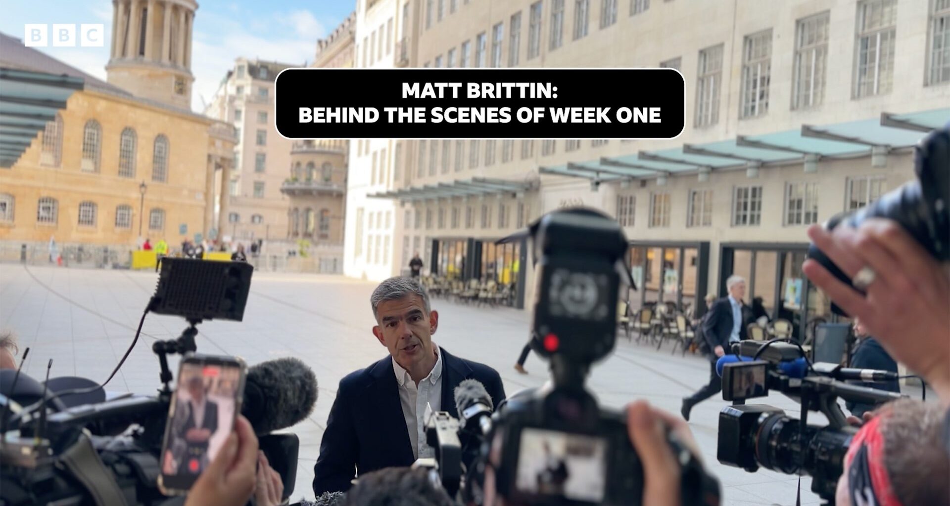 Go behind the scenes of Director-General Matt Brittin's first week at the BBC - BBC