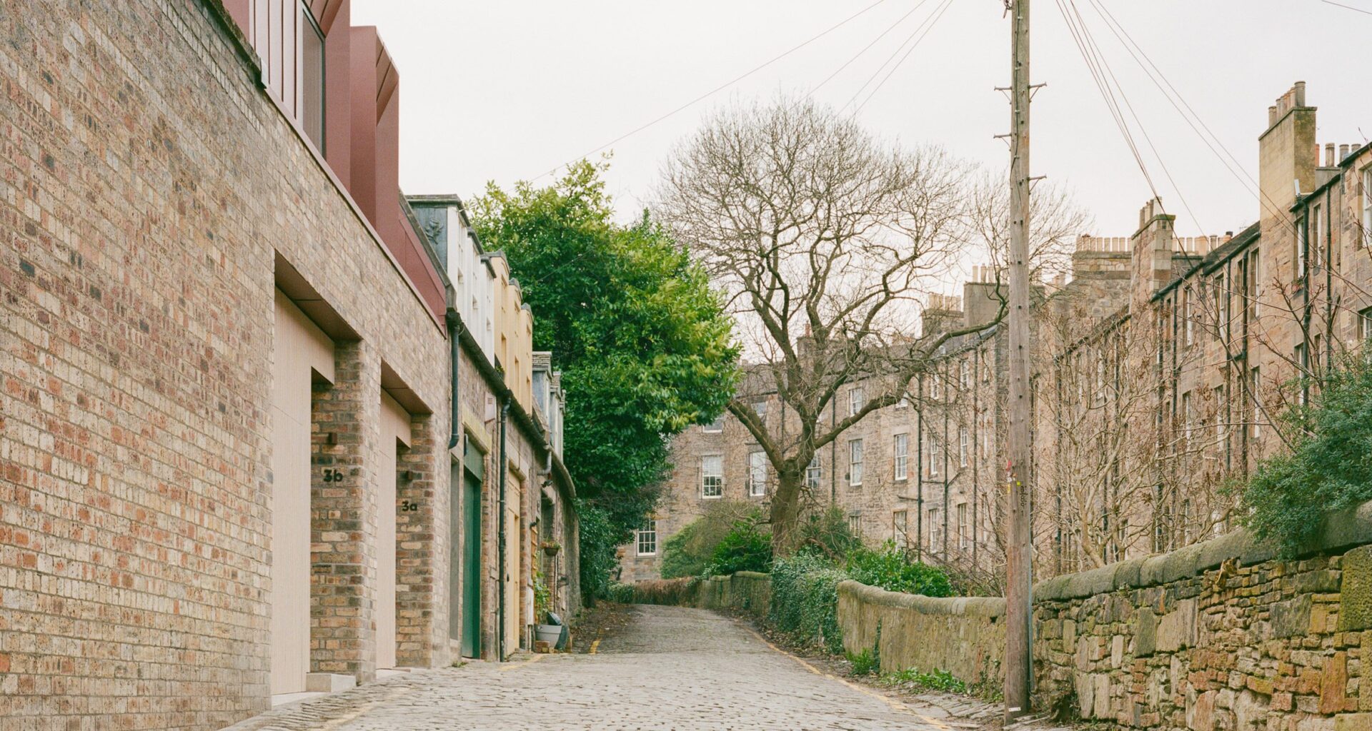 Pend transforms overlooked infill site into mews homes