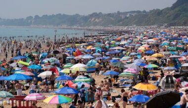 Parts of UK swelter in record-high May temperatures