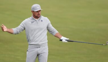 Bryson DeChambeau missed his second straight major cut at the PGA Championship.