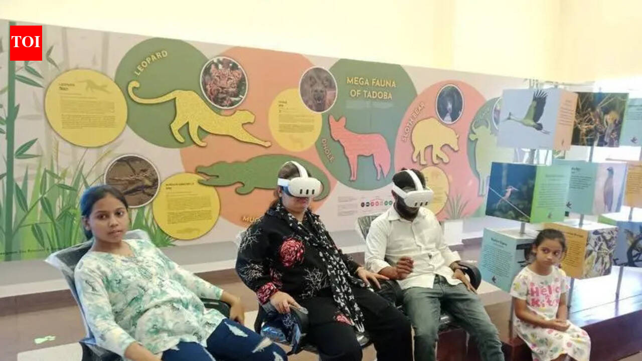 Beyond safari: Tadoba launches immersive VR wildlife experience | Nagpur News
