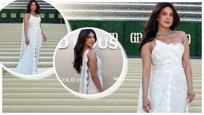 Priyanka Chopra Jonas receives Global Vanguard Honor at Gold House Gala 2026; stuns in heritage couture - Pics
