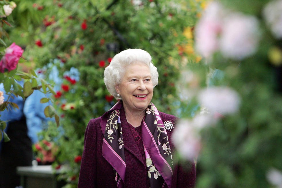 Queen Elizabeth II, Chelsea Flower Show in 2006 queen elizabeth ii, chelsea flower show in 2006